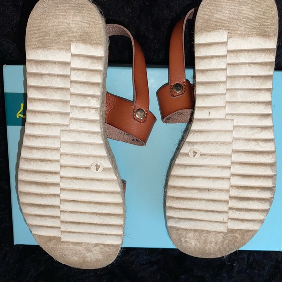 Girls' wedge sandals. - Picture 5 of 7